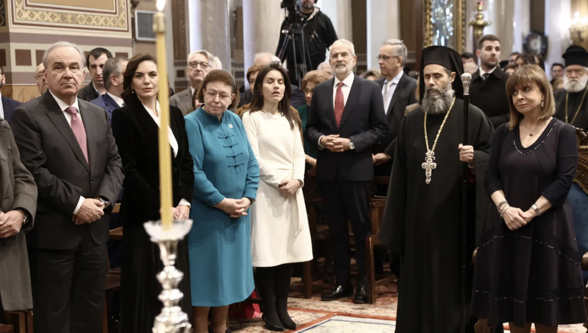 Στην καθιερωμένη τελετή κοπής της Βασιλόπιτας της Ιεράς Αρχιεπισκοπής Αθηνών