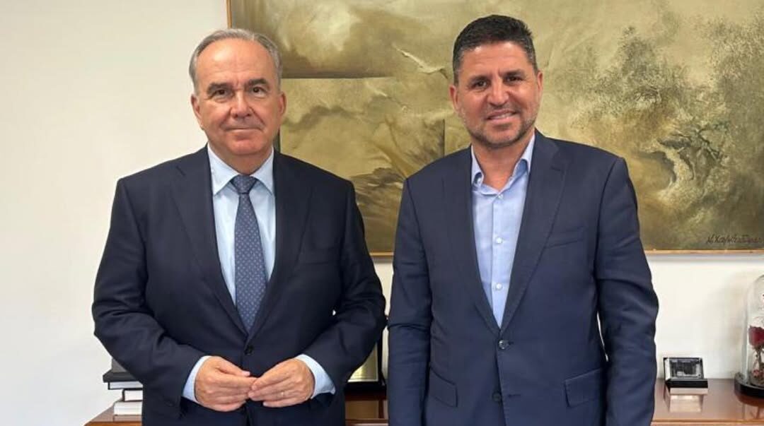 Συνάντηση εργασίας με τον Δήμαρχο Αγίας Παρασκευής Γιάννη Μυλωνάκη