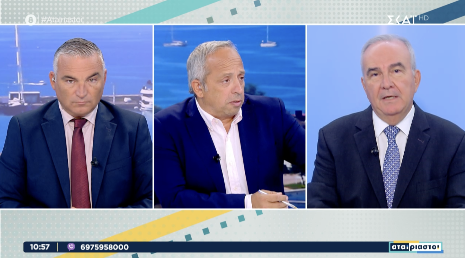Ανοίγουμε την πόρτα των μικρομεσαίων επιχειρήσεων στα τραπεζικά ιδρύματα. Συνέντευξη στην τηλεόραση του ΣΚΑΙ