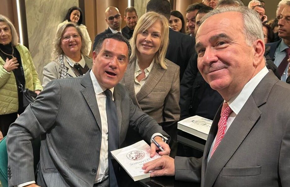 Στην παρουσίαση του νέου βιβλίου του Άδωνι Γεωργιάδη «Ρώμη: από την άνοδο στην πτώση»