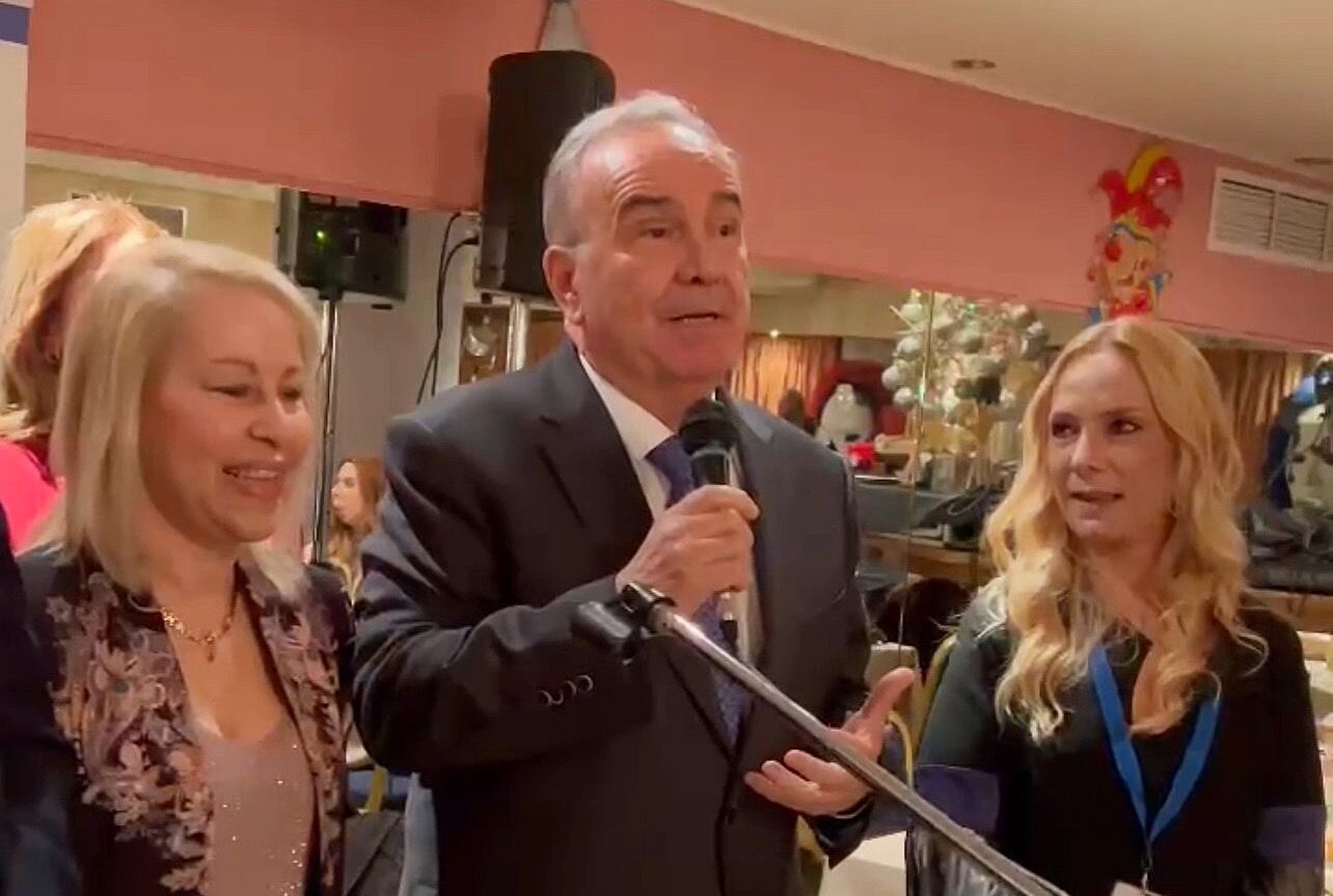 Στην κοπή της πρωτοχρονιάτικης πίτας της ΔΗΜ.Τ.Ο. ΝΔ Αμαρουσίου