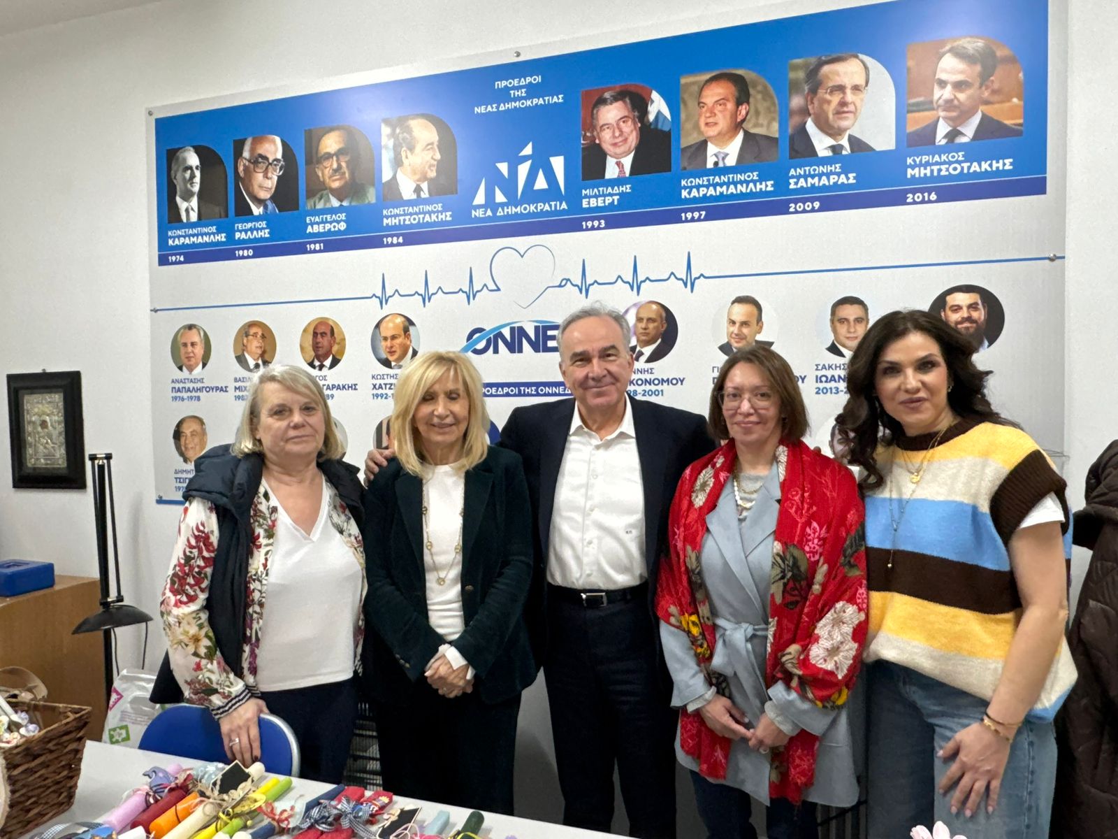 Στο Πασχαλινό Bazaar της ΔΗΜ.Τ.Ο. ΝΔ Χαλανδρίου