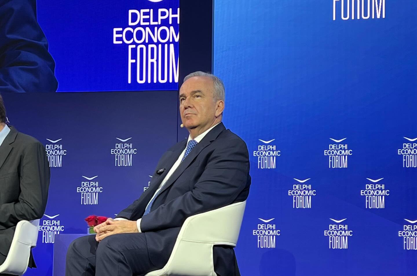 Στη συζήτηση με θέμα: “From RRF Grants to Growth: Turning Funding into Real Impact” στο Delphi Economic Forum