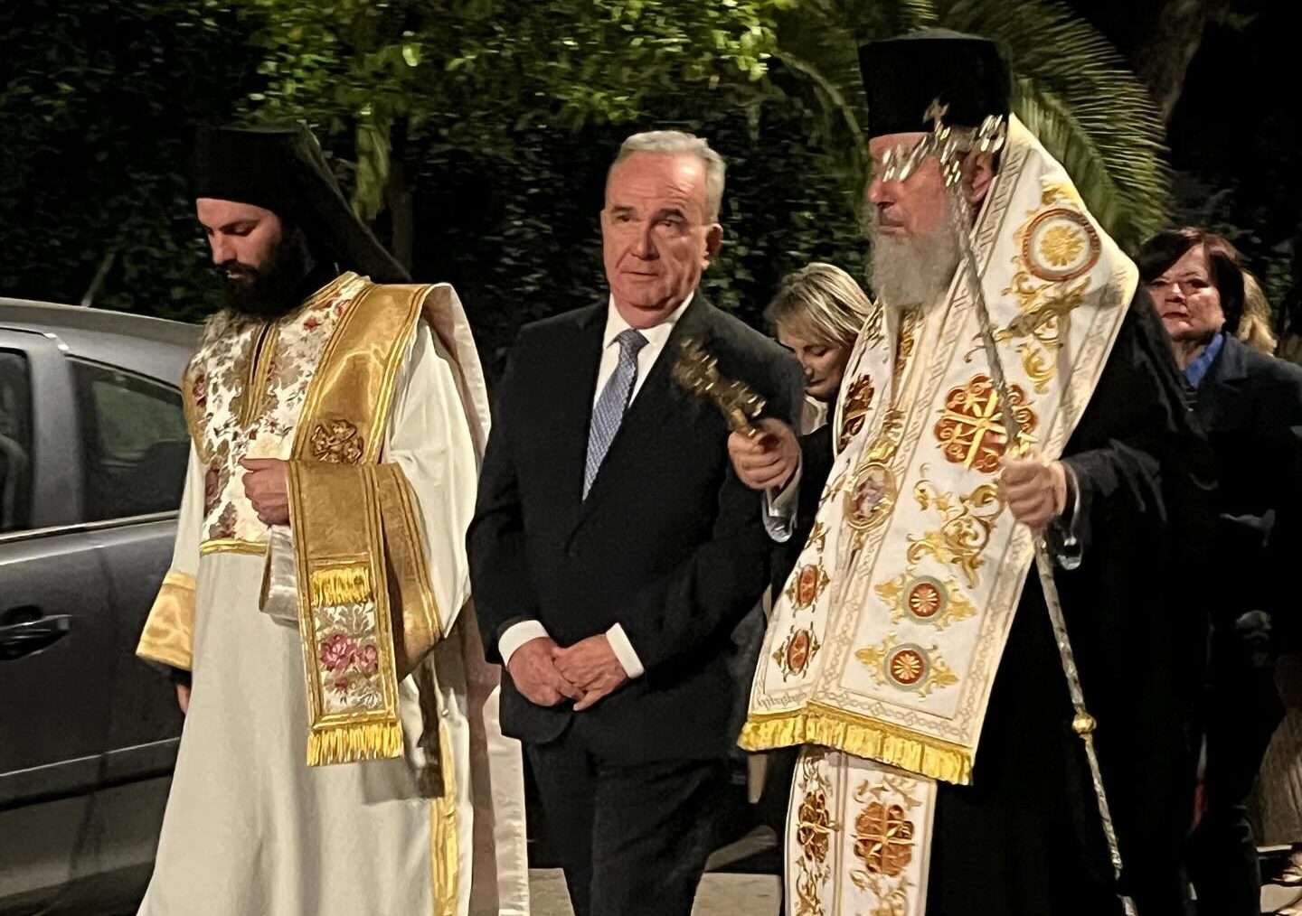 Παραμονή του Αγίου Γεωργίου στον Ιερό Ναό Αγίου Γεωργίου Παπάγου