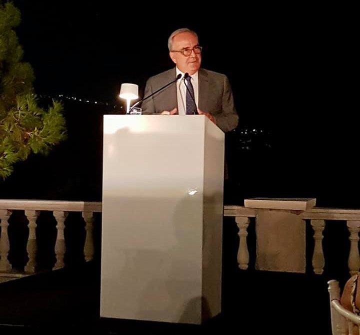 Ο Νίκος Παπαθανάσης, Αναπληρωτής Υπουργός Ανάπτυξης και Επενδύσεων, κεντρικός ομιλητής σε δείπνο προς τιμήν της Παγκόσμιας Διακοινοβουλευτικής Ένωσης Ελληνισμού