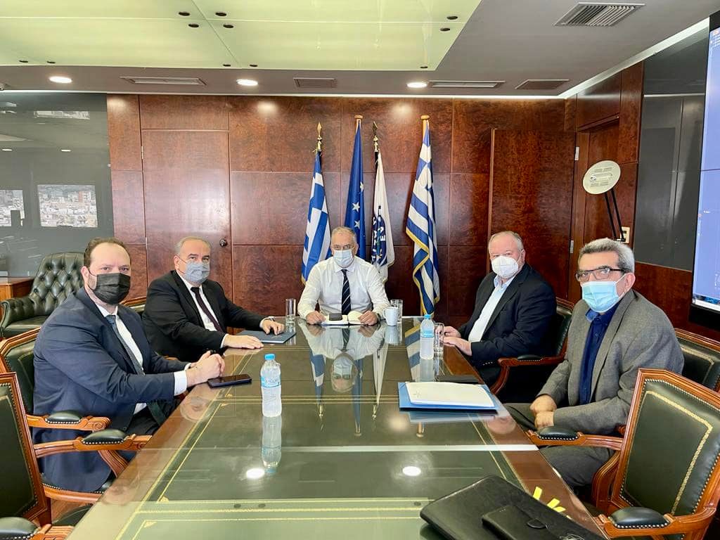 Ο Αναπληρωτής Υπουργός Ανάπτυξης και Επενδύσεων κ. Νίκος Παπαθανάσης συναντήθηκε με τον Υπουργό Προστασίας του Πολίτη κ. Τάκη Θεοδωρικάκο