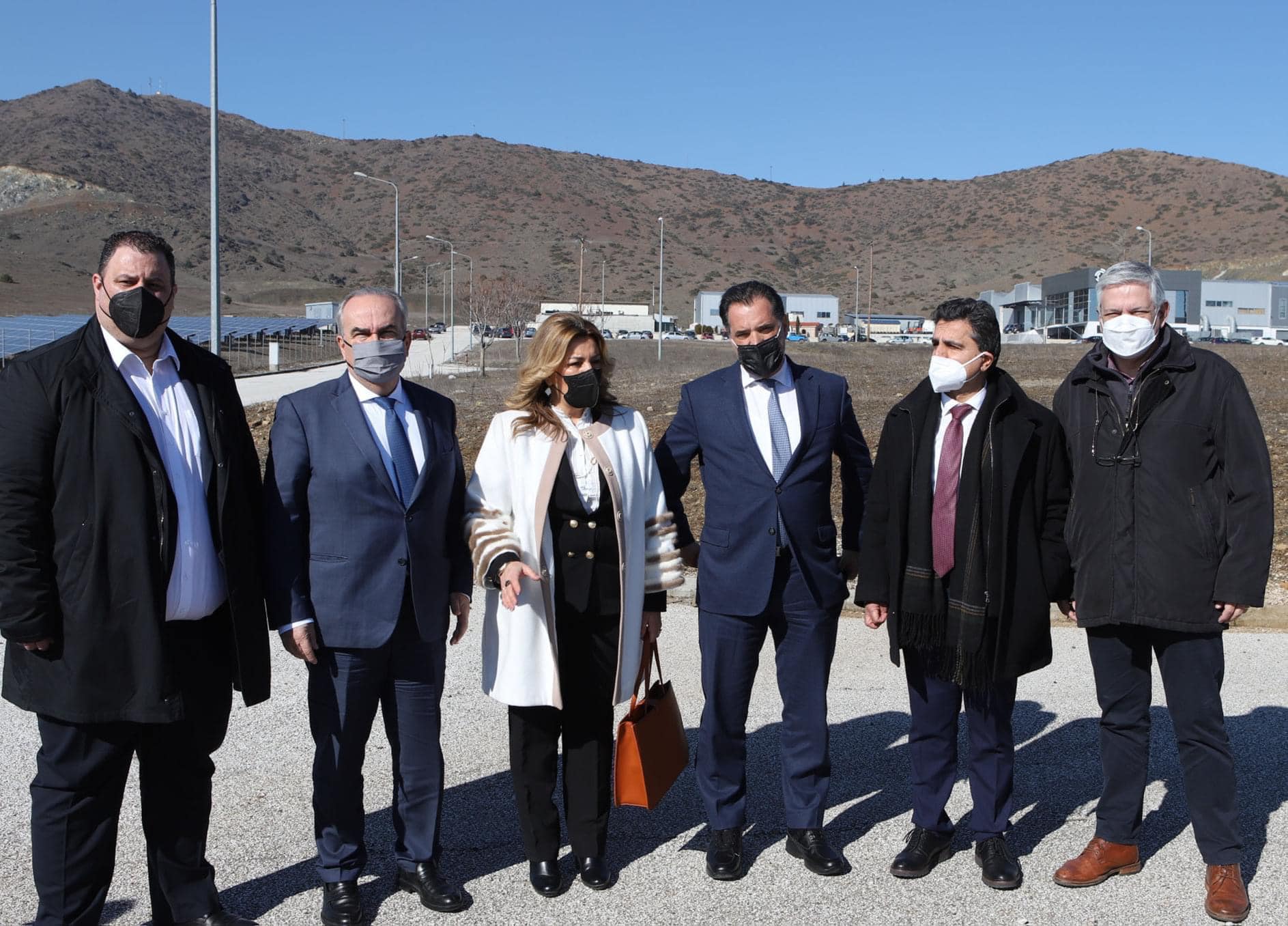Ο Υπουργός Ανάπτυξης και Επενδύσεων Άδωνις Γεωργιάδης και ο Αναπληρωτής Υπουργός Νίκος Παπαθανάσης στην Π.Ε. Καστοριάς