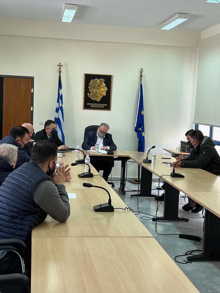 Συνάντηση του Αναπληρωτή Υπουργού Ανάπτυξης και Επενδύσεων κ. Νίκου Παπαθανάση με εκπροσώπους αγροτών της Δυτικής Μακεδονίας