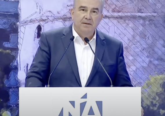 Ο Αναπληρωτής Υπουργός Ανάπτυξης και Επενδύσεων κ. Νίκος Παπαθανάσης στο Προσυνέδριο της Νέας Δημοκρατίας στη Θεσσαλονίκη