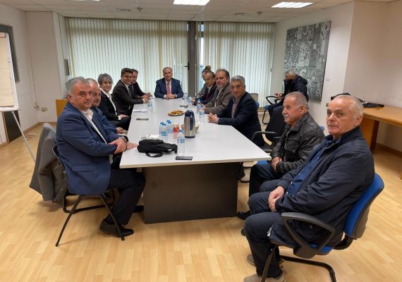 Συνάντηση εργασίας με βουλευτές και εκπροσώπους φορέων των νομών Γρεβενών, Καστοριάς και Φλώρινας